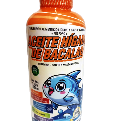 Aceite de hígado de bacalao para niños: beneficios